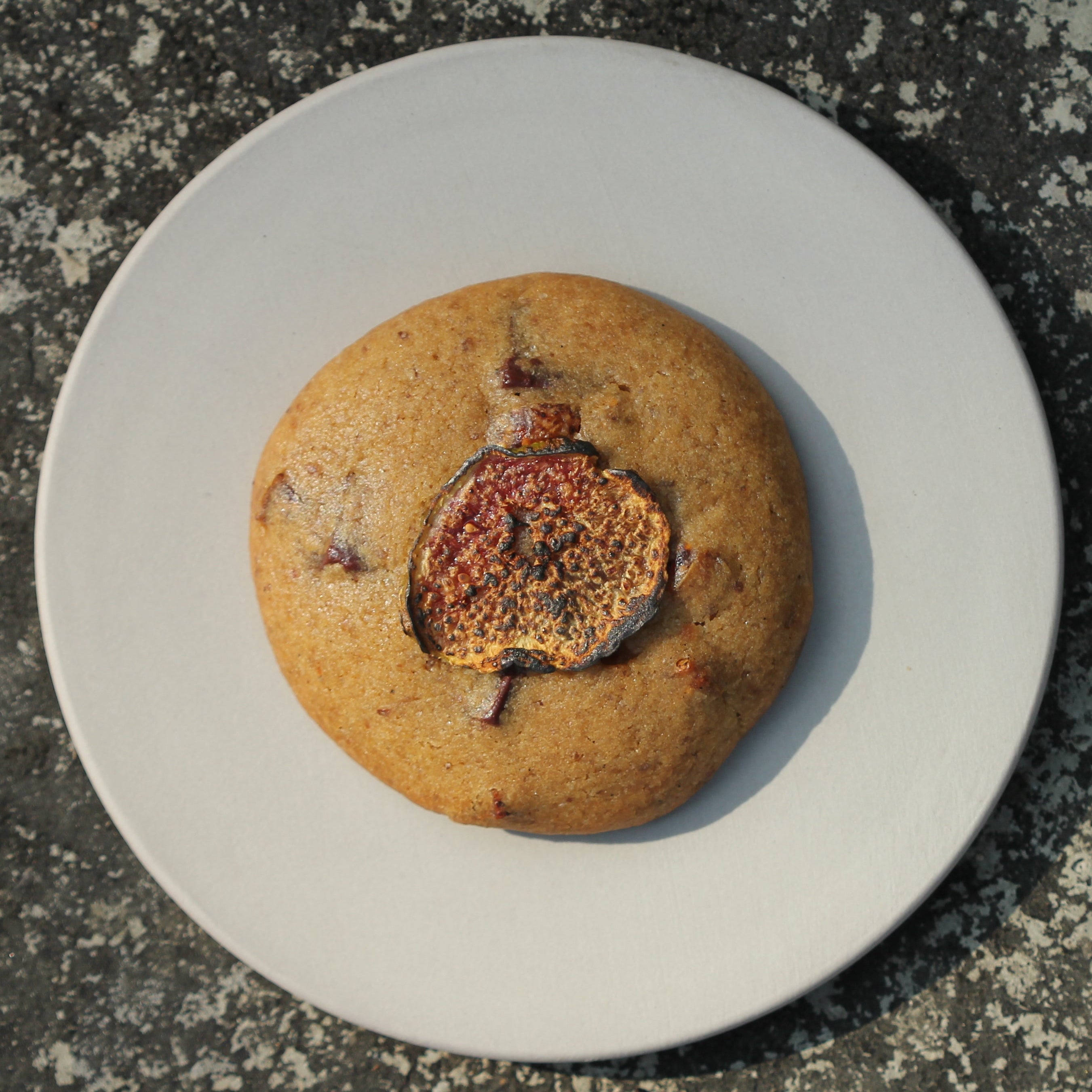 Fig and Dark chocolate Cookie