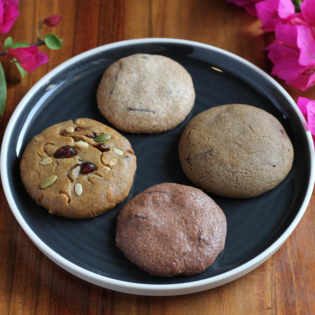 Assorted Guilt-free Cookies (4 Pcs)