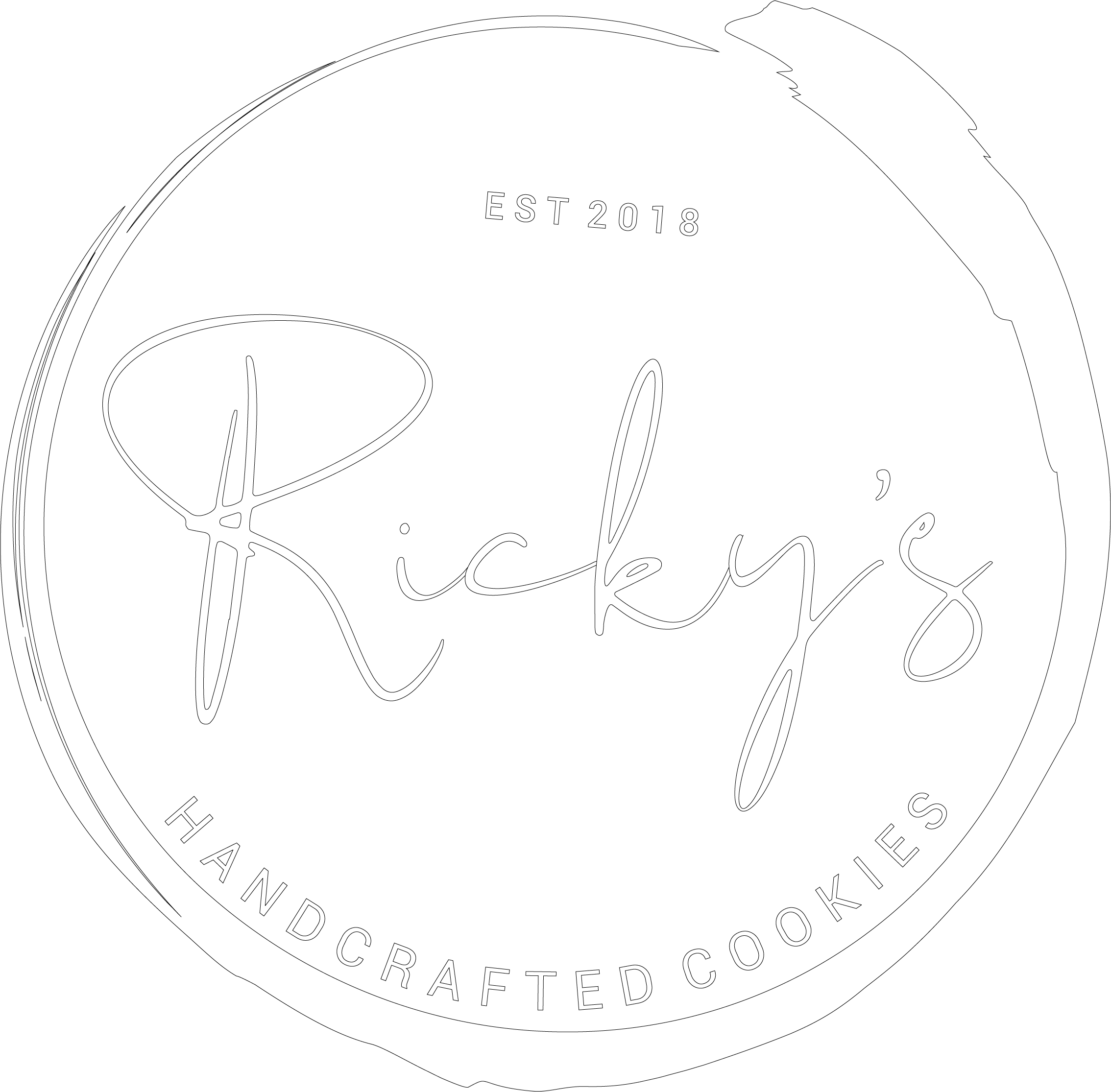 Ricky's Cookie Logo